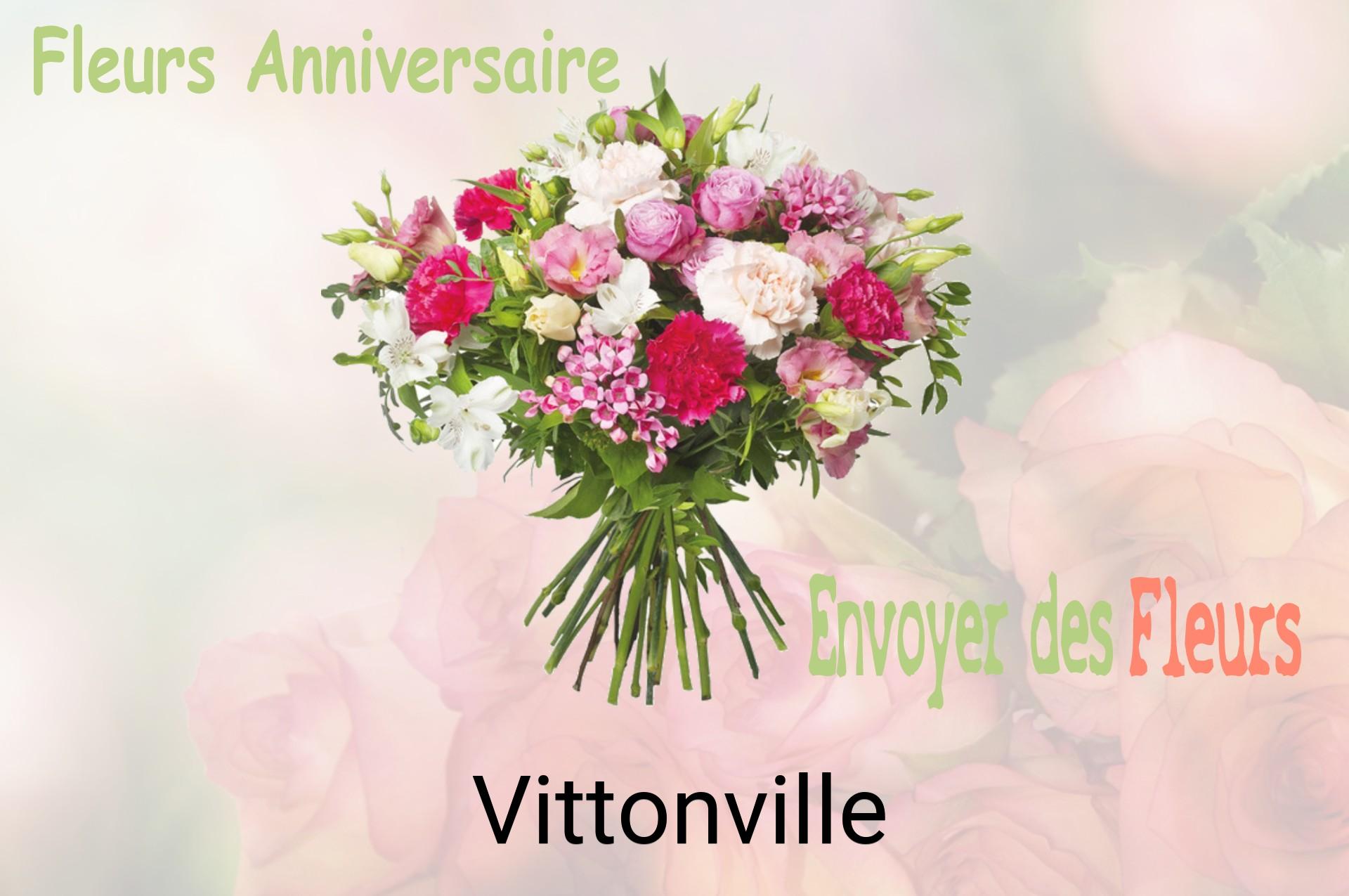 Bouquet de fleurs d’anniversaire livré à Vittonville